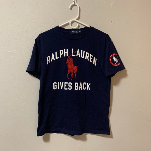 Vintage Other - Ralph Lauren gives back volunteer t shirt